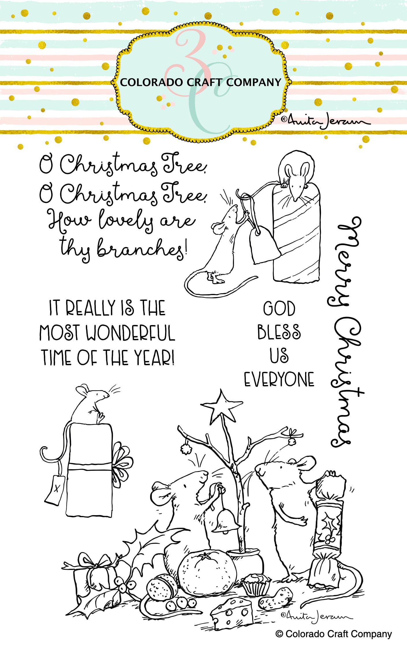 Colorado Craft Company - AJ394 Anita Jeram~Wonderful Time