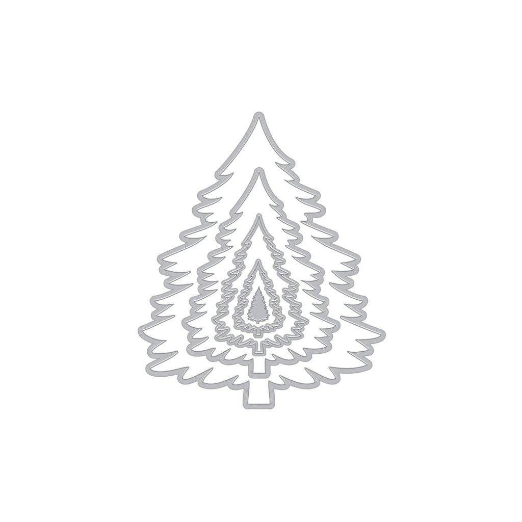 Fir Trees Infinity Dies (H)