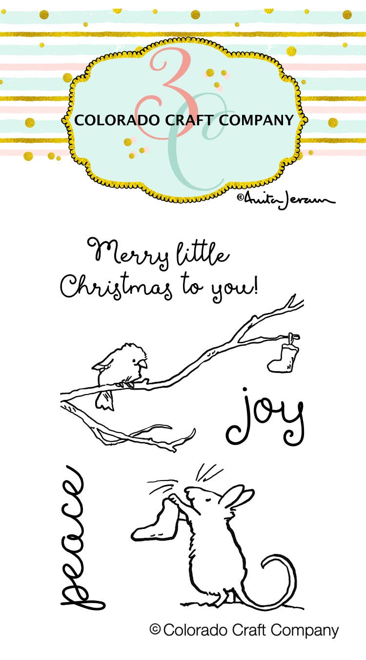 Colorado Craft Company - AJ597 Anita Jeram ~ Hanging Stockings Mini