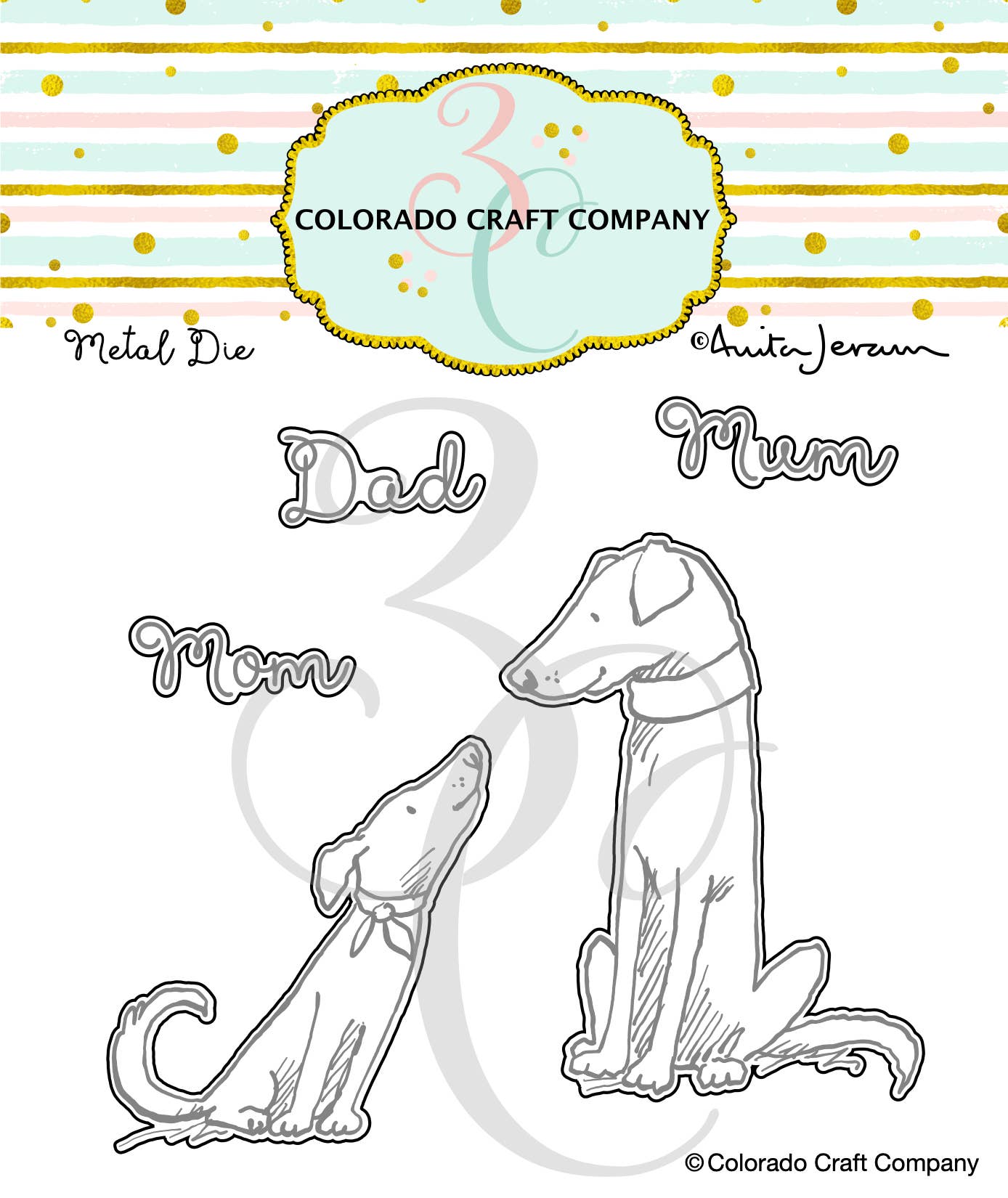 Colorado Craft Company - AJ815-D Anita Jeram~Best In Me Dies