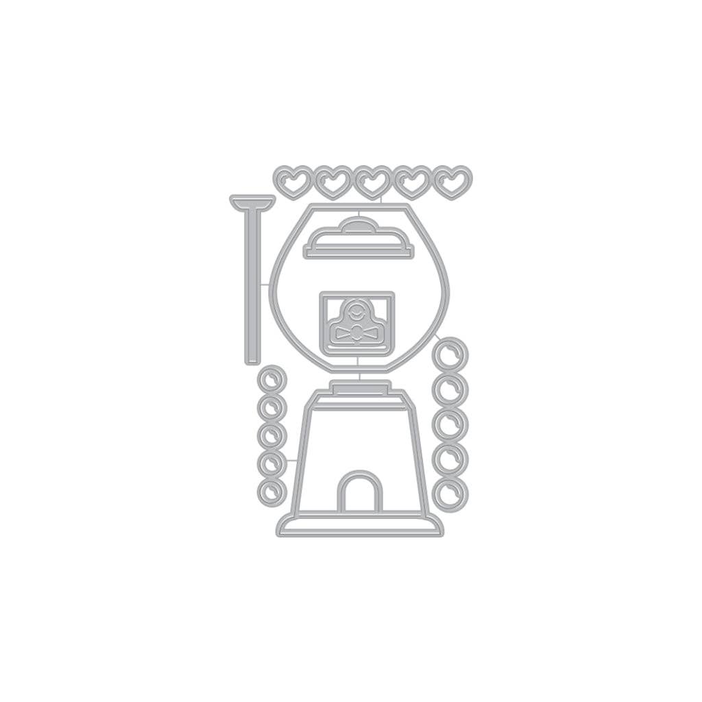 Hero Arts - DF132 Gumball Machine Fancy Die (C)