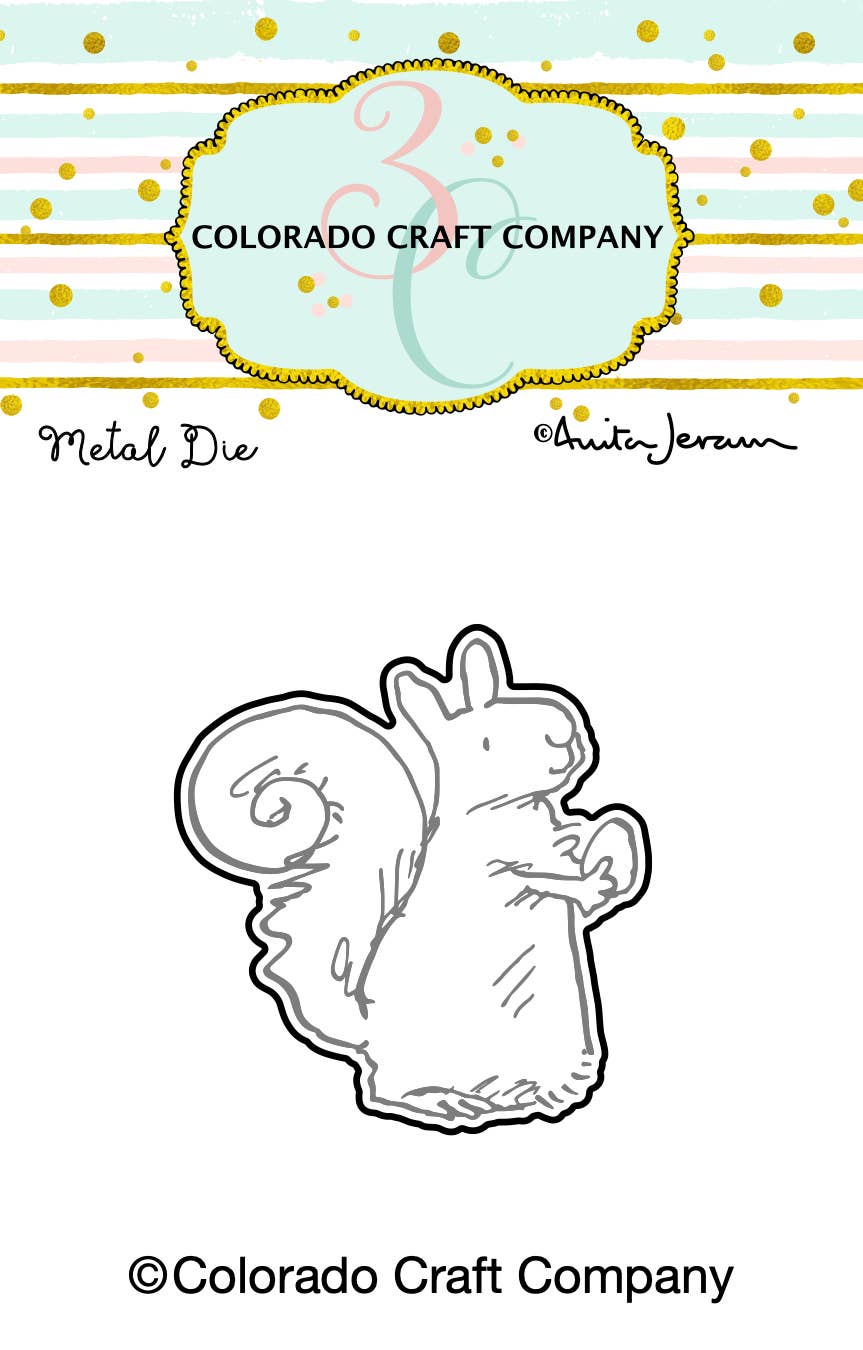 Colorado Craft Company - AJ651-D Anita Jeram ~ Wanna Have Fun Dies - Red Button Studio 9