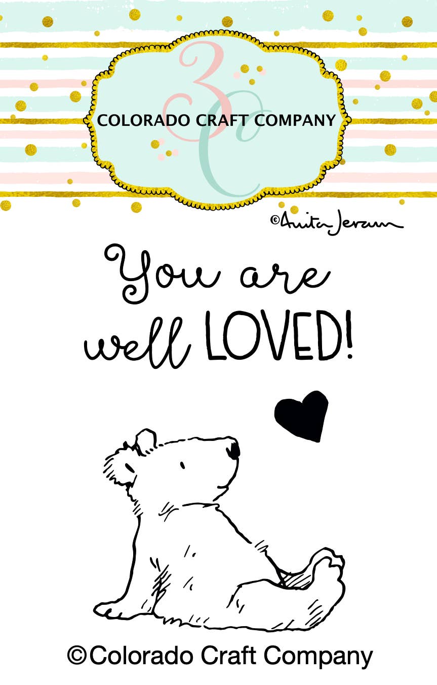 Colorado Craft Company - AJ658 Anita Jeram ~ Well Loved Mini - Red Button Studio 9