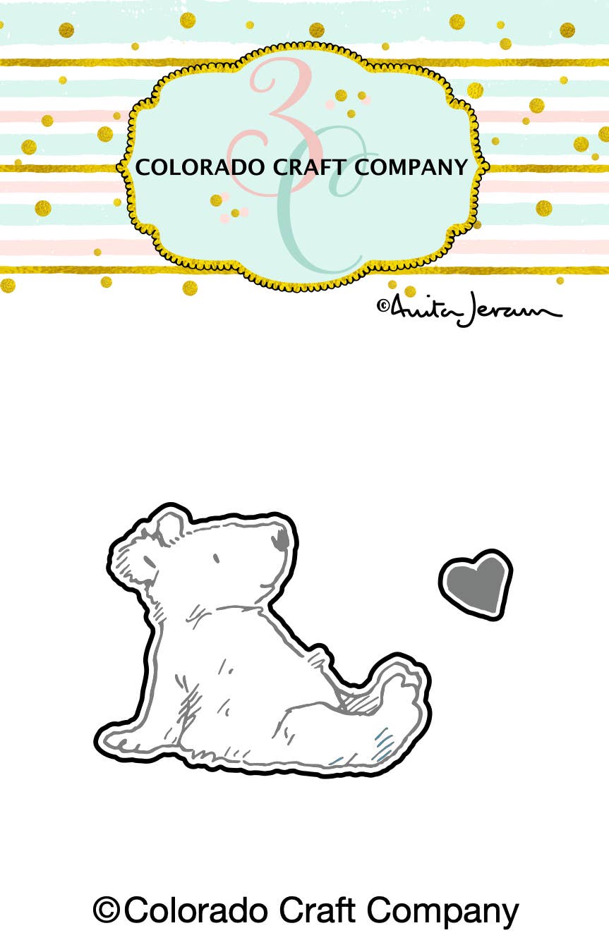 Colorado Craft Company - AJ659-D Anita Jeram ~ Well Loved Mini Dies - Red Button Studio 9