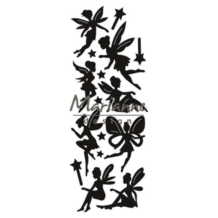 Ecstasy Crafts Distributing - Marianne Design Craftables Punch Die Fairy