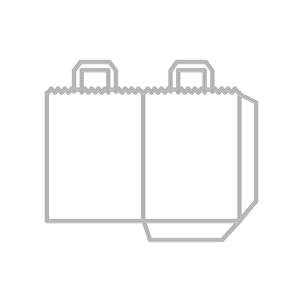 Hero Arts - Grocery Bag Fancy Die (E) - Red Button Studio 9