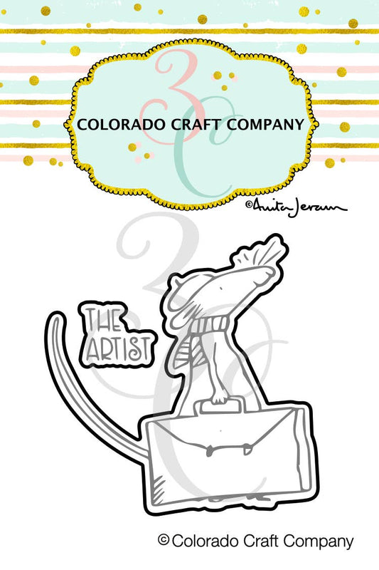 Colorado Craft Company - AJ415-D Anita Jeram ~ The Artist Mini Dies