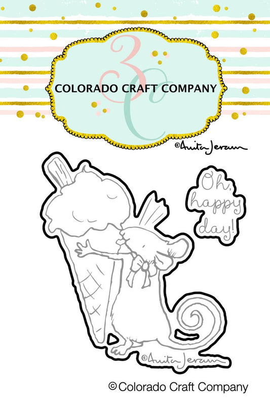 Colorado Craft Company - AJ382-D Anita Jeram~Ice Cream Mini Dies