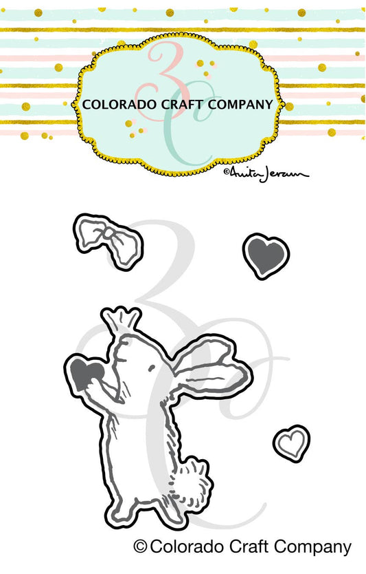 Colorado Craft Company - AJ951-D Anita Jeram~For You Mini Dies