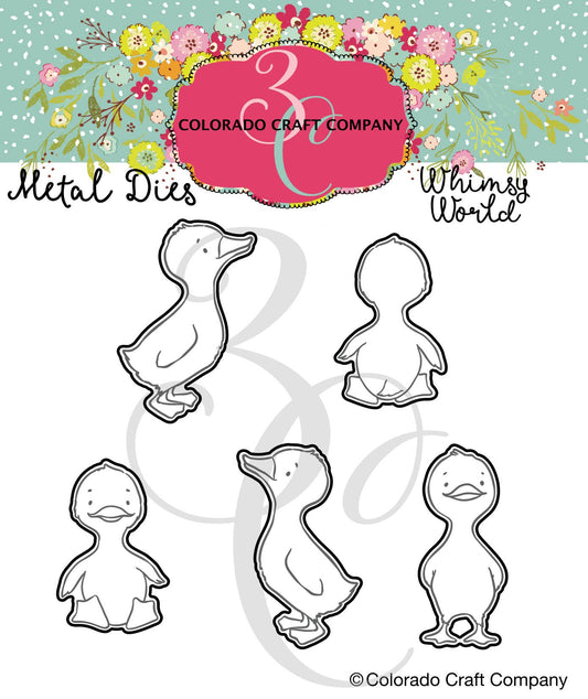 Colorado Craft Company - WW983-D Whimsy World~Lucky Duck Dies