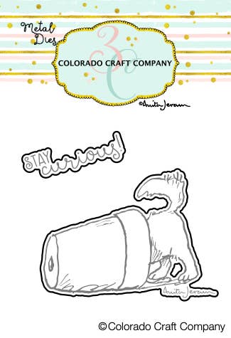 Colorado Craft Company - AJ556-D Anita Jeram ~ Stay Curious Mini Dies - Red Button Studio 9