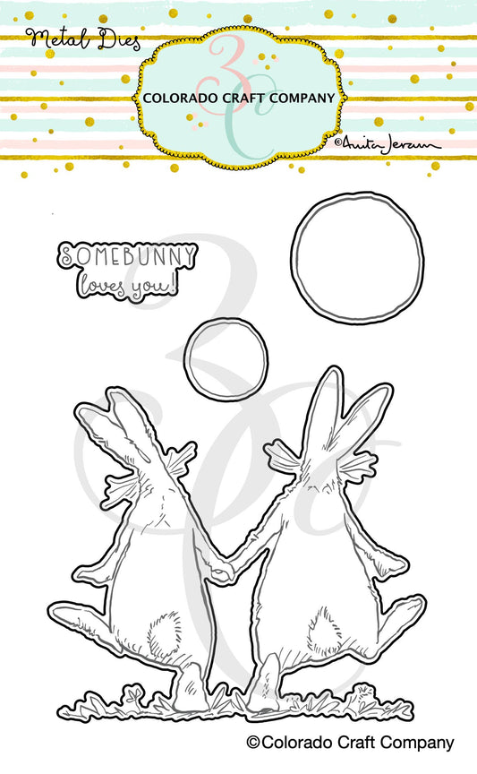 Colorado Craft Company - AJ941-D Anita Jeram~Sunset Rabbits Dies