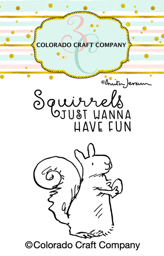 Colorado Craft Company - AJ650 Anita Jeram ~ Wanna Have Fun