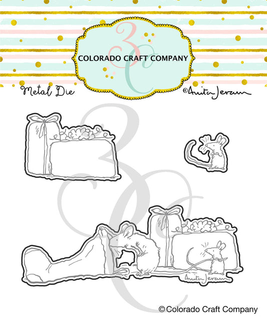 Colorado Craft Company - AJ837-D Anita Jeram~Sneaky Mice Dies