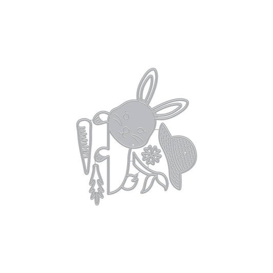 Hero Arts - DF174 Peeking Bunny Fancy Die (D)